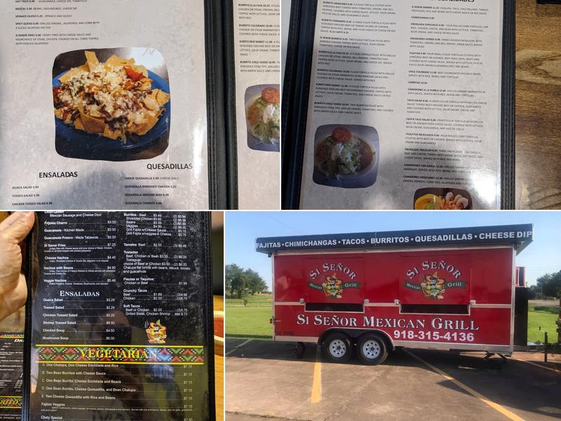 Si Señor Mexican Grill Menu