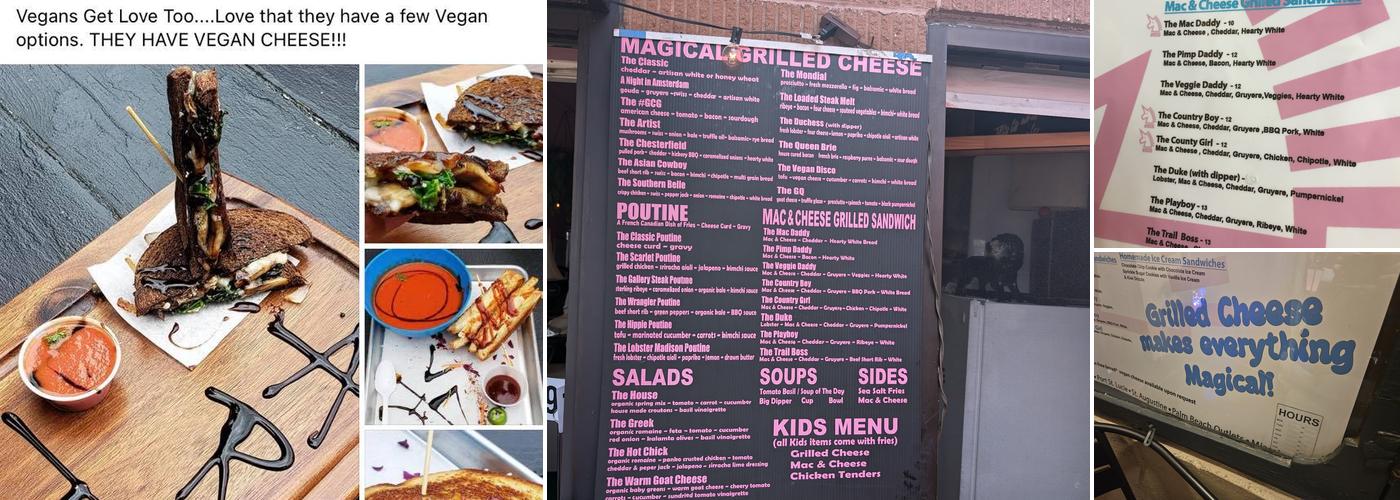 Grilled Cheese Gallery Menu