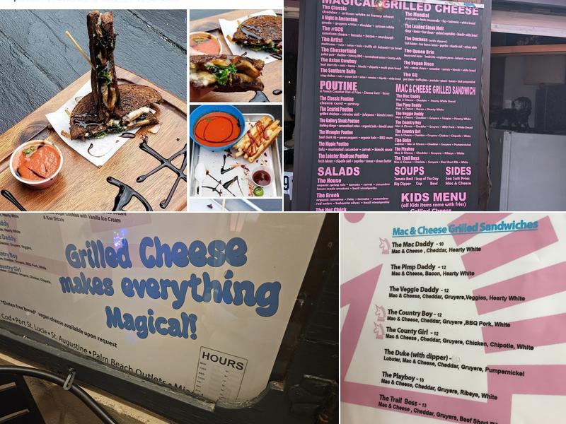 Grilled Cheese Gallery Menu