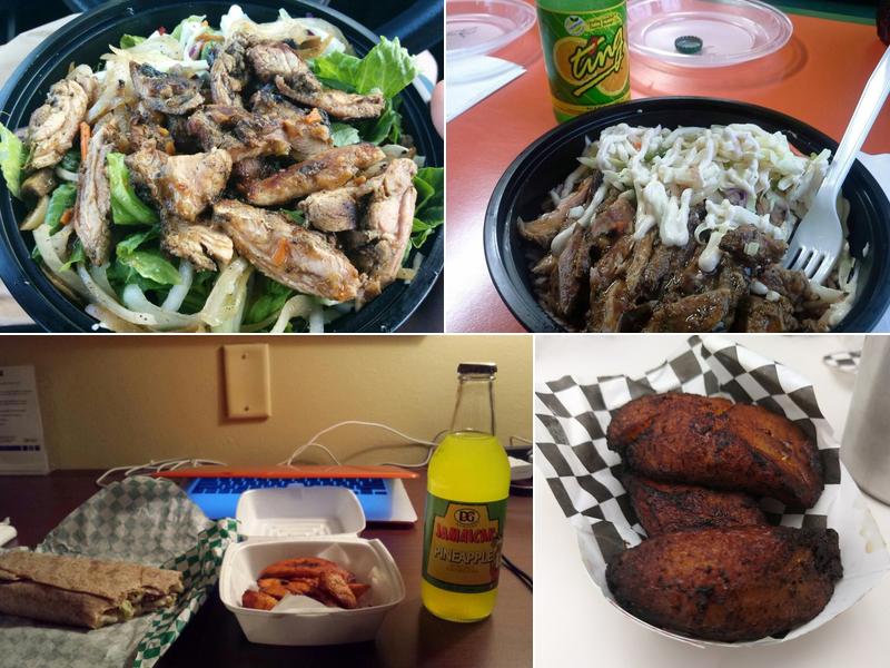 Just Jerks Ena's Jamaican Grill