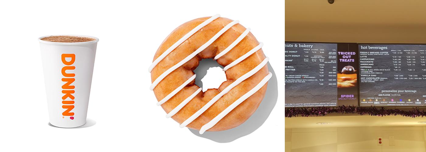 Dunkin' Menu
