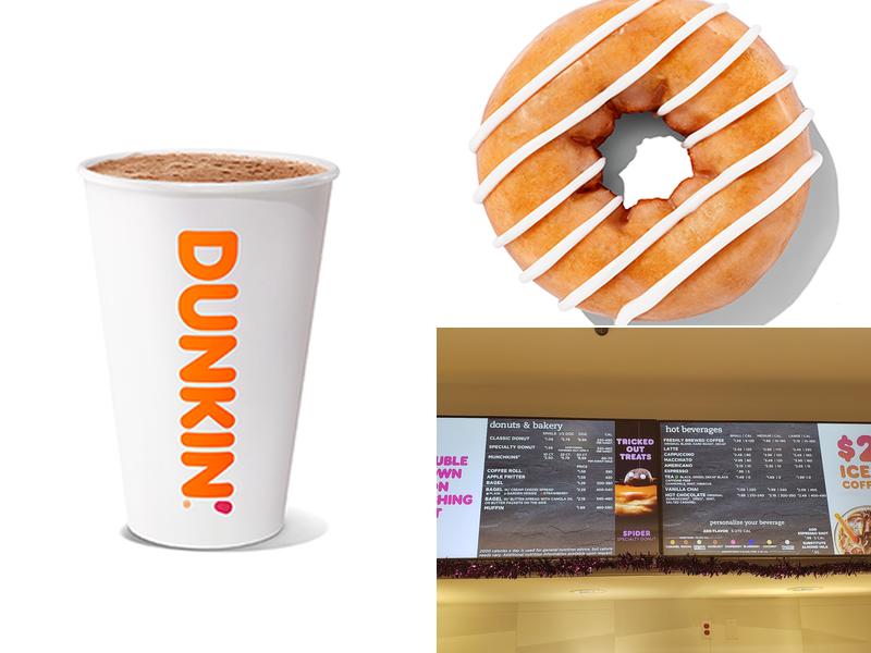 Dunkin' Menu