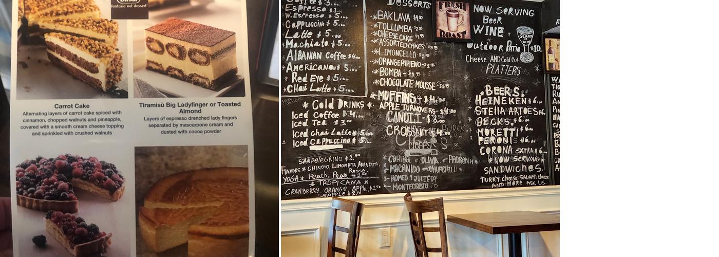 Coffee Time Cafe Inc Menu