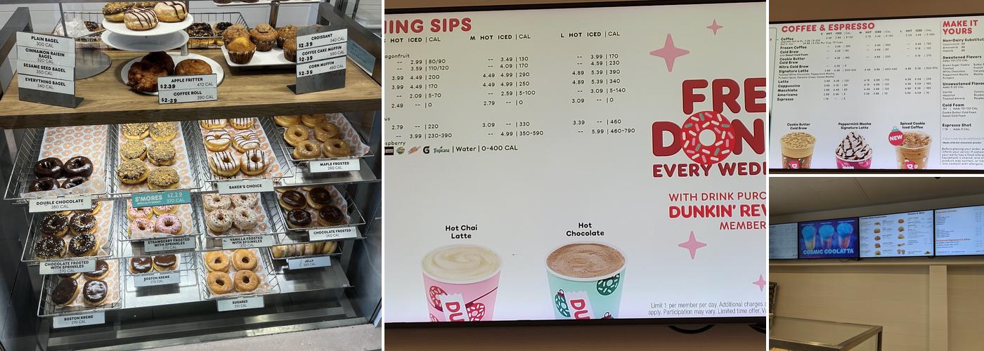 Dunkin' Menu