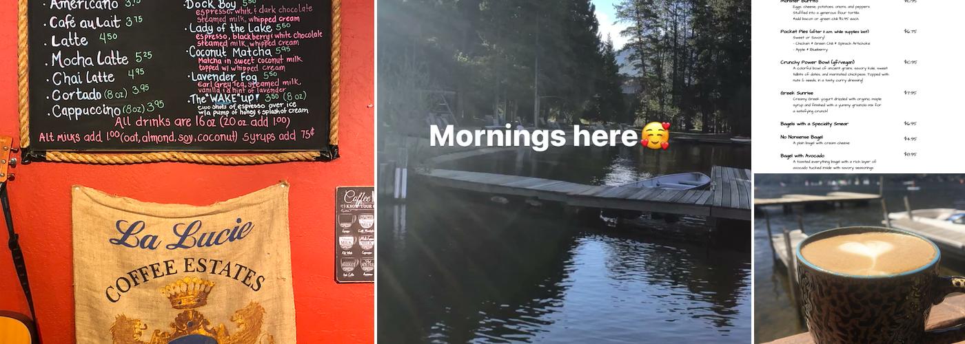 The Wake Coffee Shop Menu