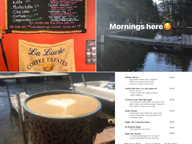 The Wake Coffee Shop Menu