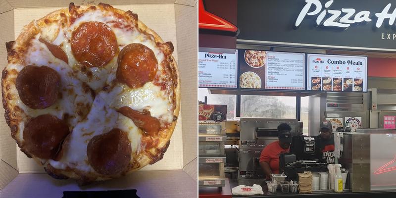 Pizza Hut Express Menu