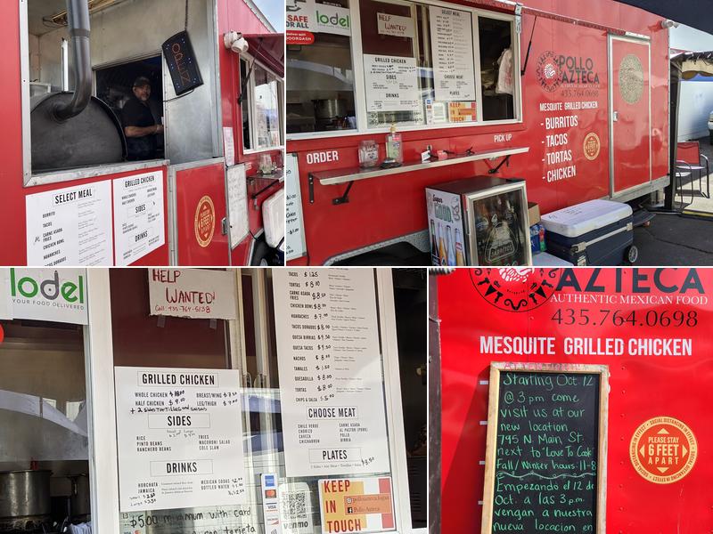 Pollo Azteca Menu