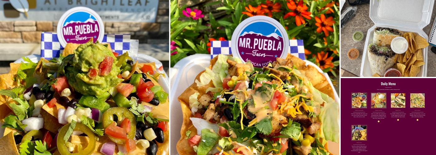 Mr. Puebla Tacos Menu