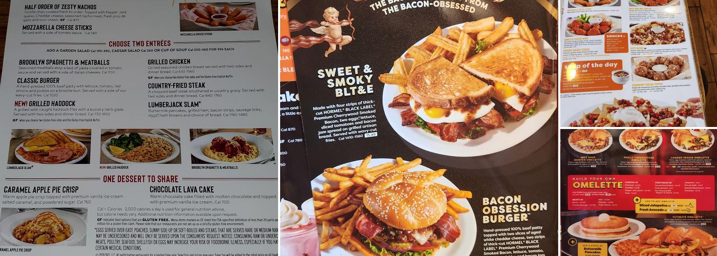 Denny's Menu