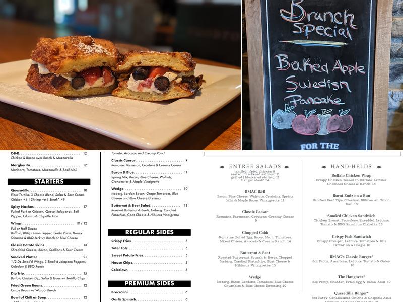 Featherstone's At Bridgemill Menu