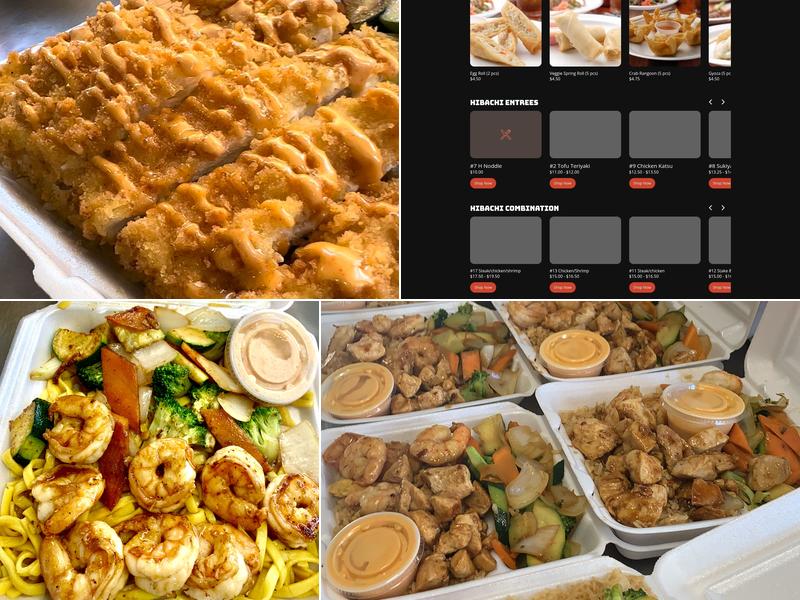 Takashi Hibachi Rogers Menu