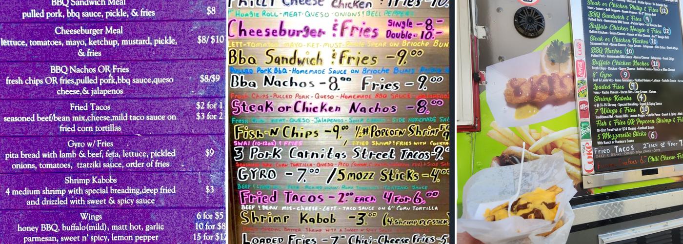 Wrighteous Eats Menu