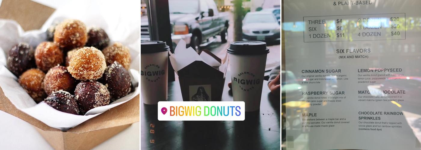 Bigwig Donuts Menu
