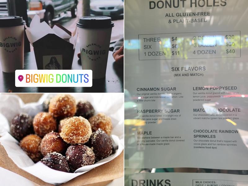 Bigwig Donuts Menu