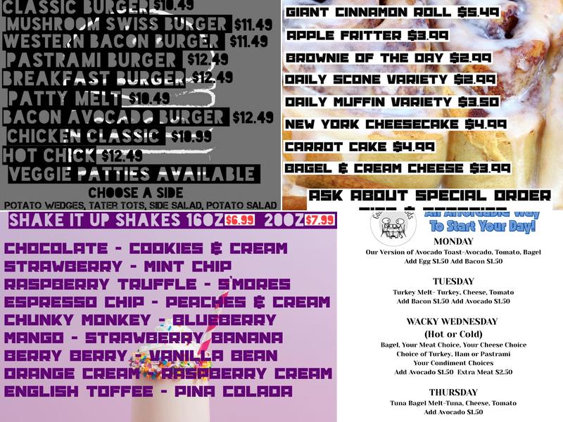 Common Grounds Menu