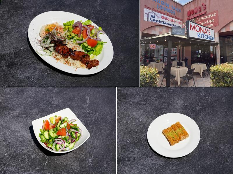 Mona's Kitchen Lebanese Food Menu