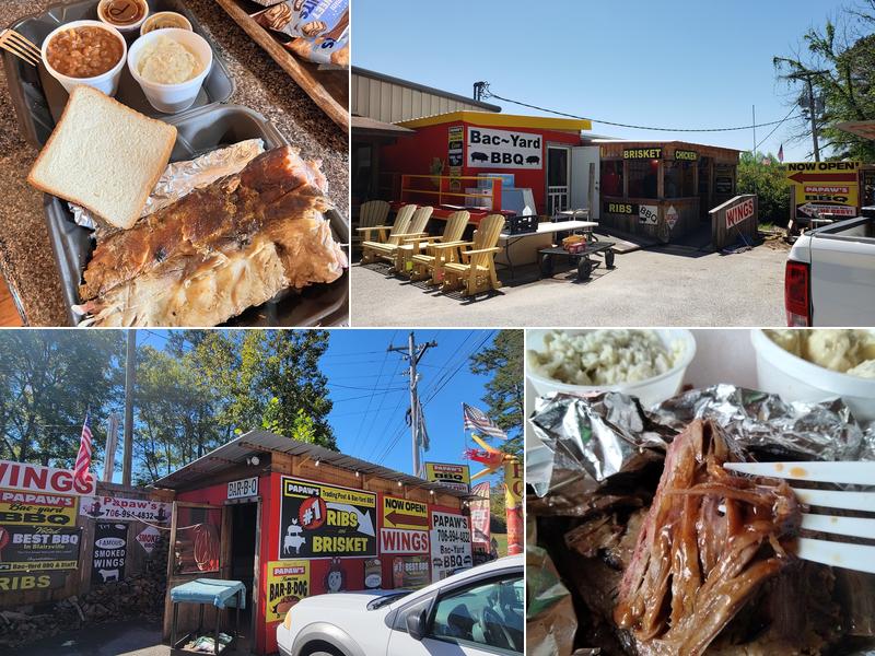 Papaw's Trading Post Bac-Yard BBQ