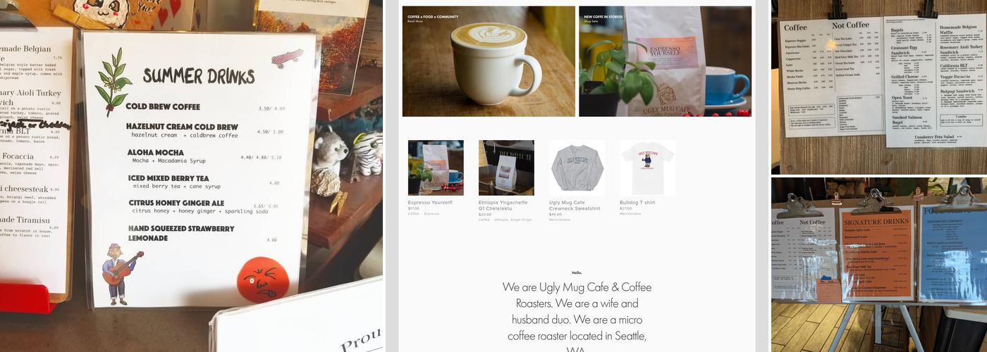 Ugly Mug Cafe Menu