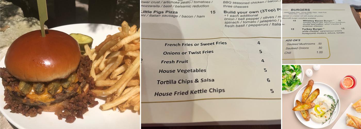 Bonnie & Clyde's Bar & Grill Menu