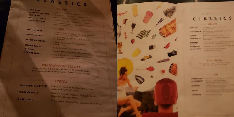 B&GC Menu