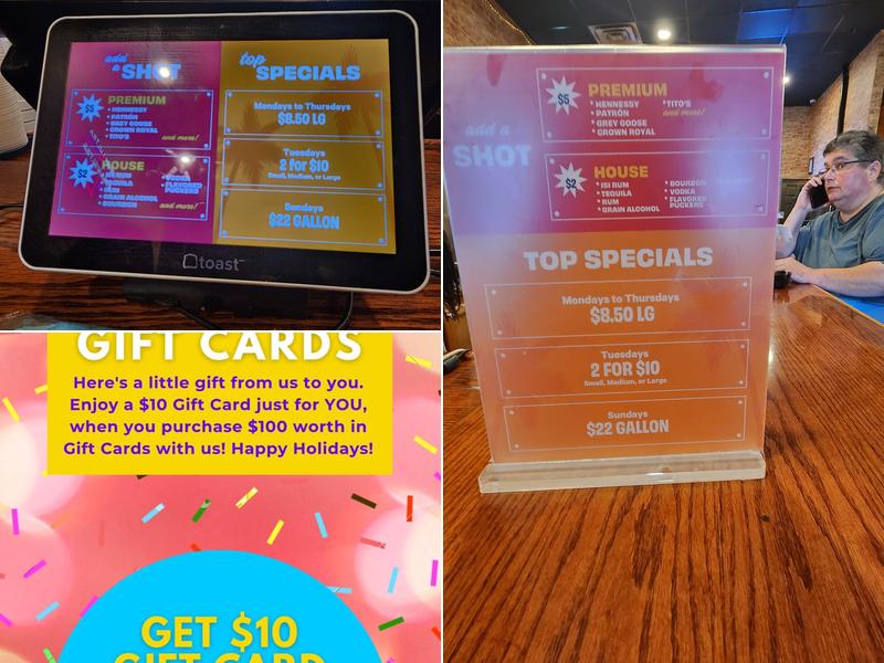 New Orleans Original Daiquiris Menu