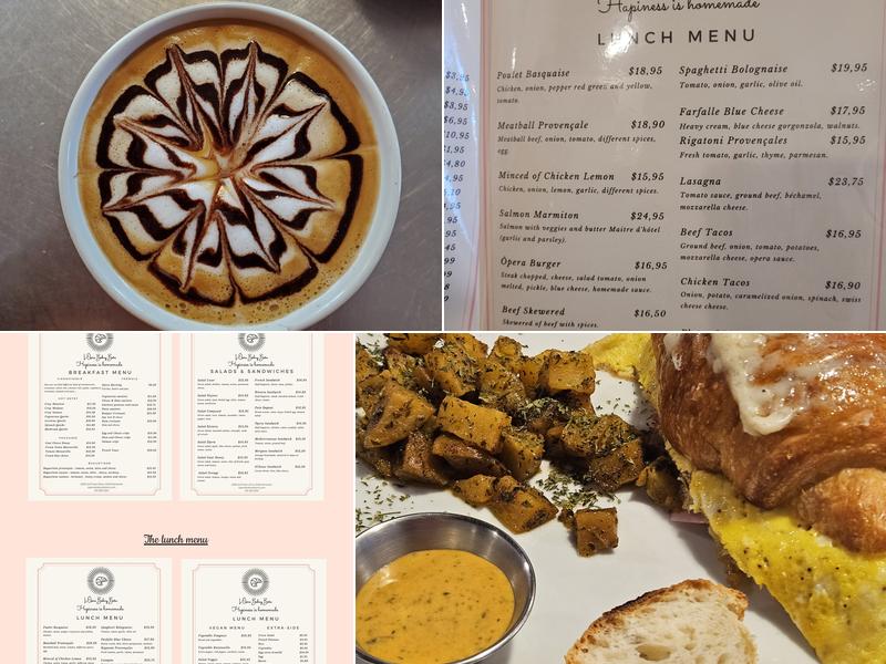 L’Opera Bakery Bistro Menu