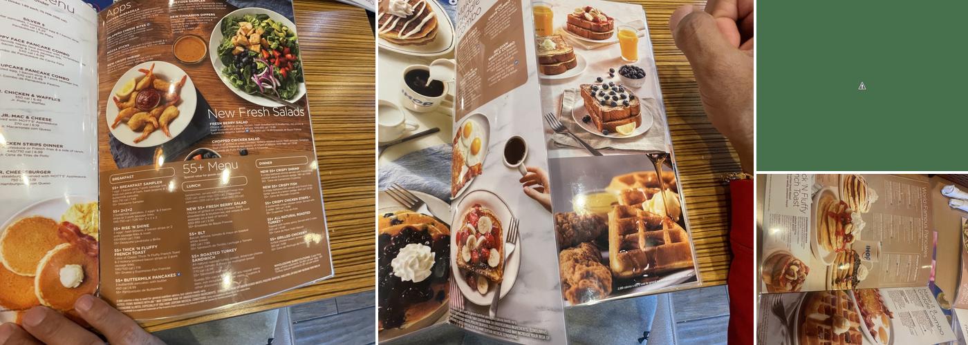 IHOP Menu