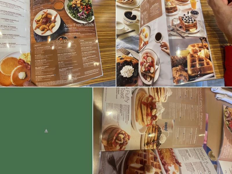 IHOP Menu