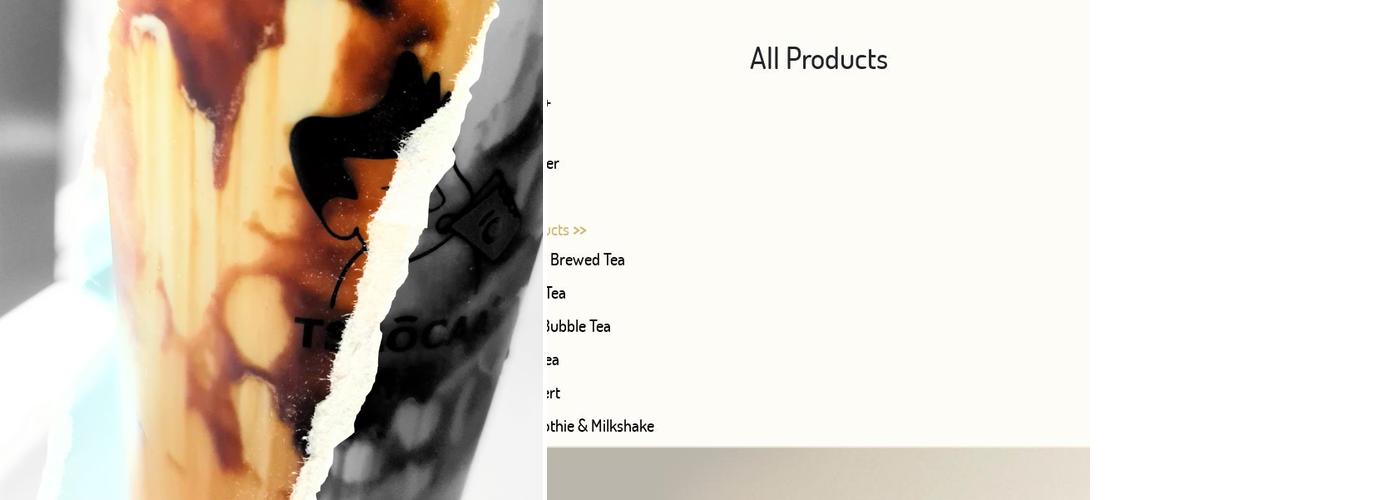 Tsaocaa Menu