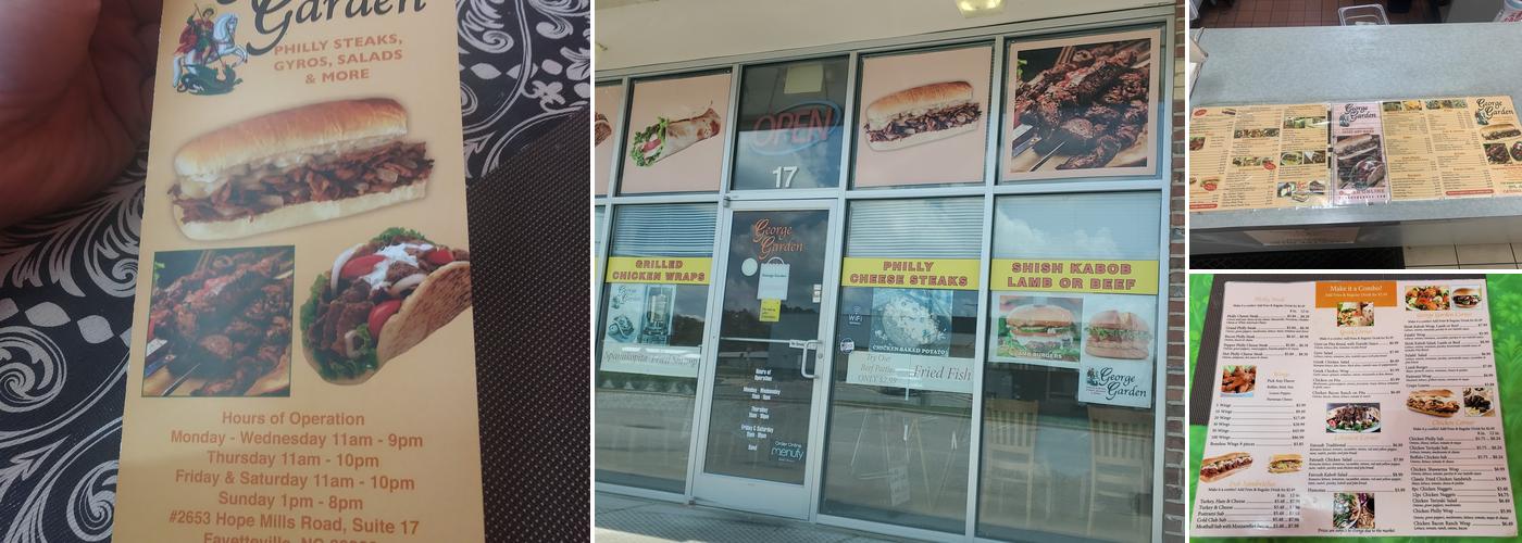 George Garden Menu