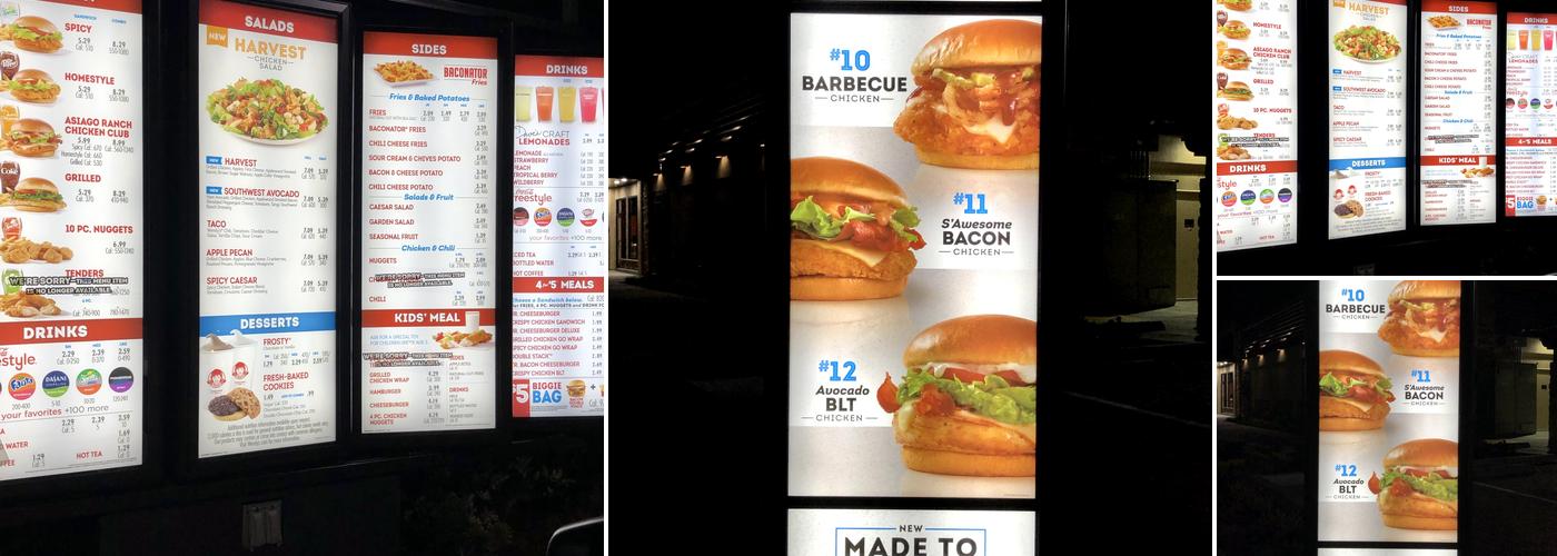 Wendy's Menu