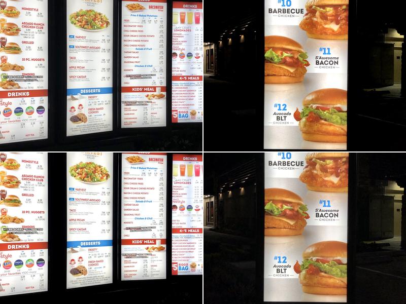 Wendy's Menu