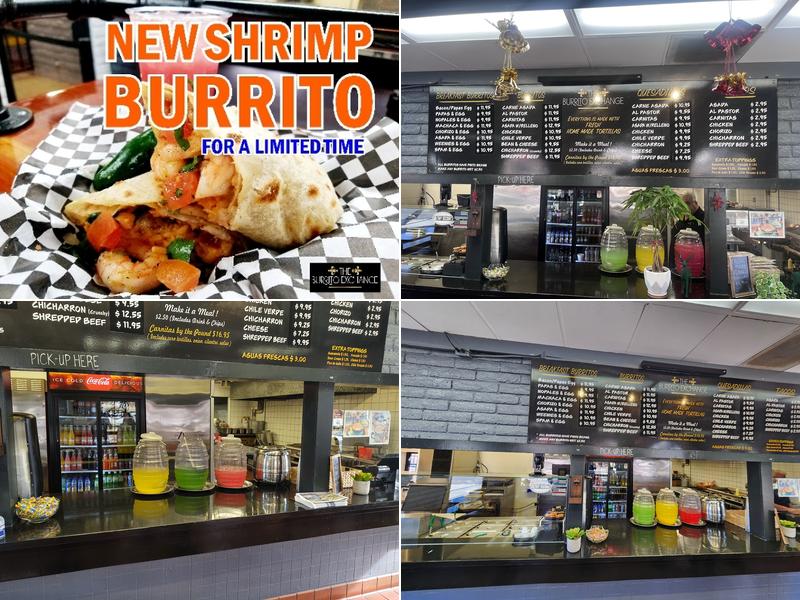 The Burrito Exchange Menu
