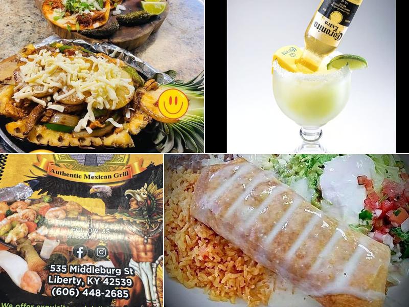 Rey Azteca Mexican Restaurant Grill Menu