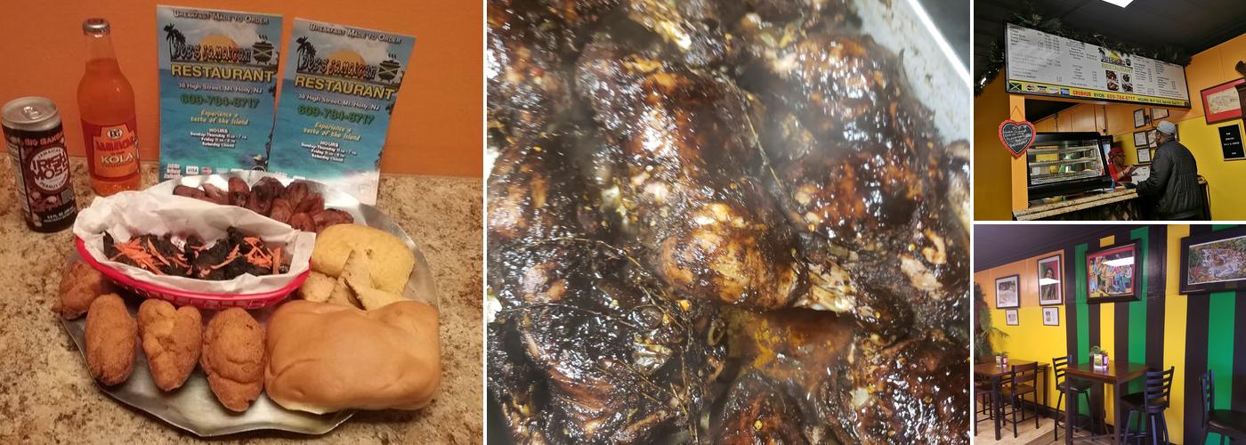 Deb's Jamaican pot Menu