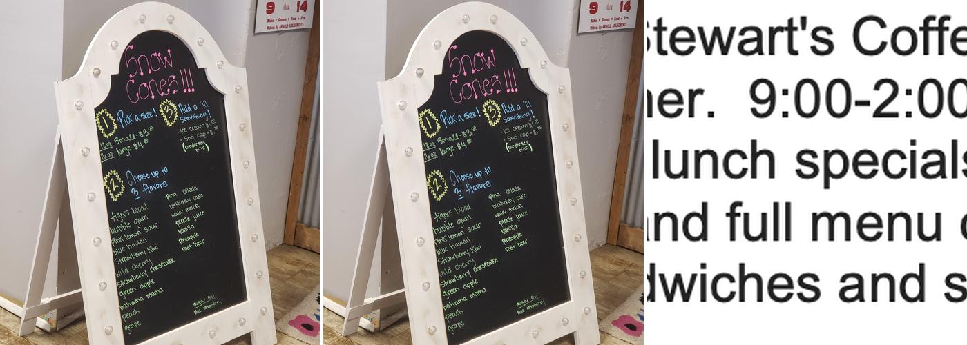 Pepper's Pantry Menu
