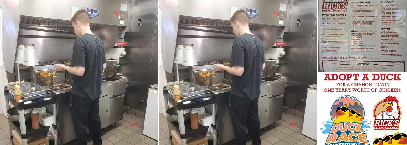 Rick’s Crispy Chicken Menu