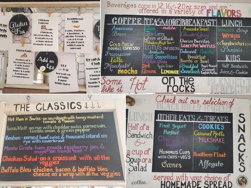 The Leaky Pot Cafe Menu
