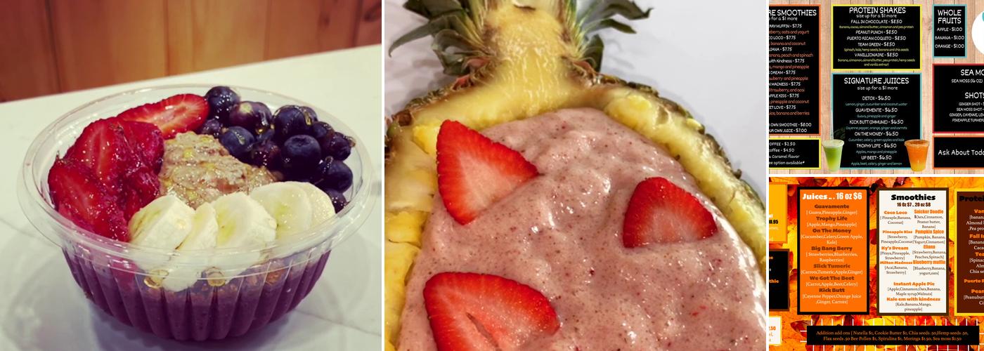 The Juiice Box Menu