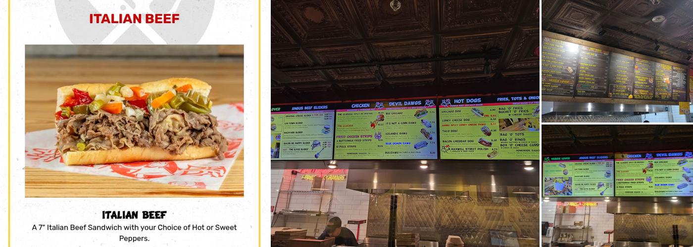 Devil Dawgs Belmont Menu