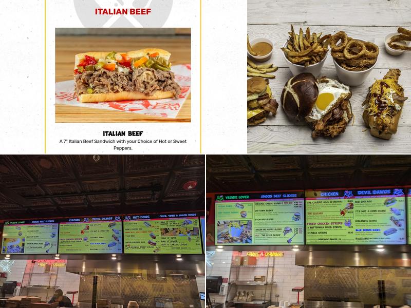 Devil Dawgs Belmont Menu