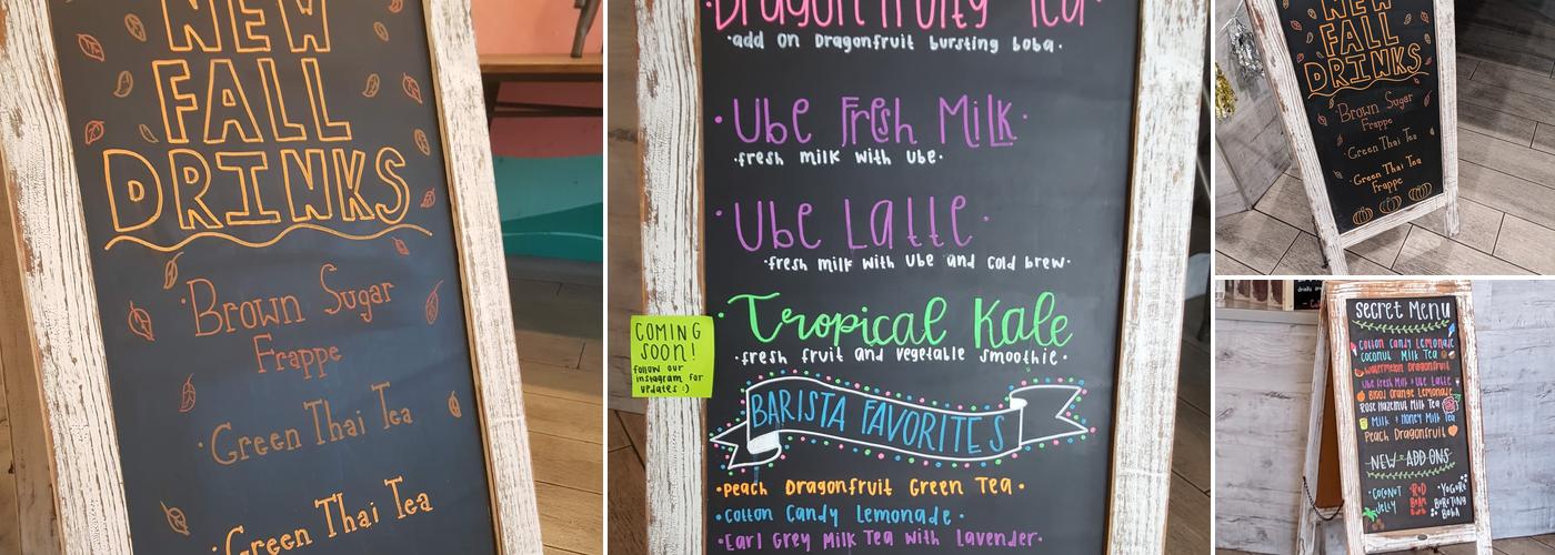 CaliTea Menu