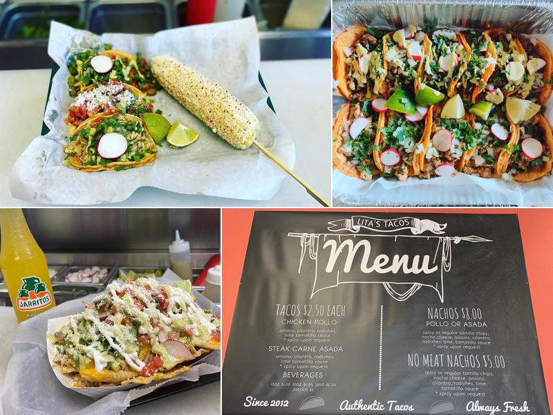Litas Tacos Menu
