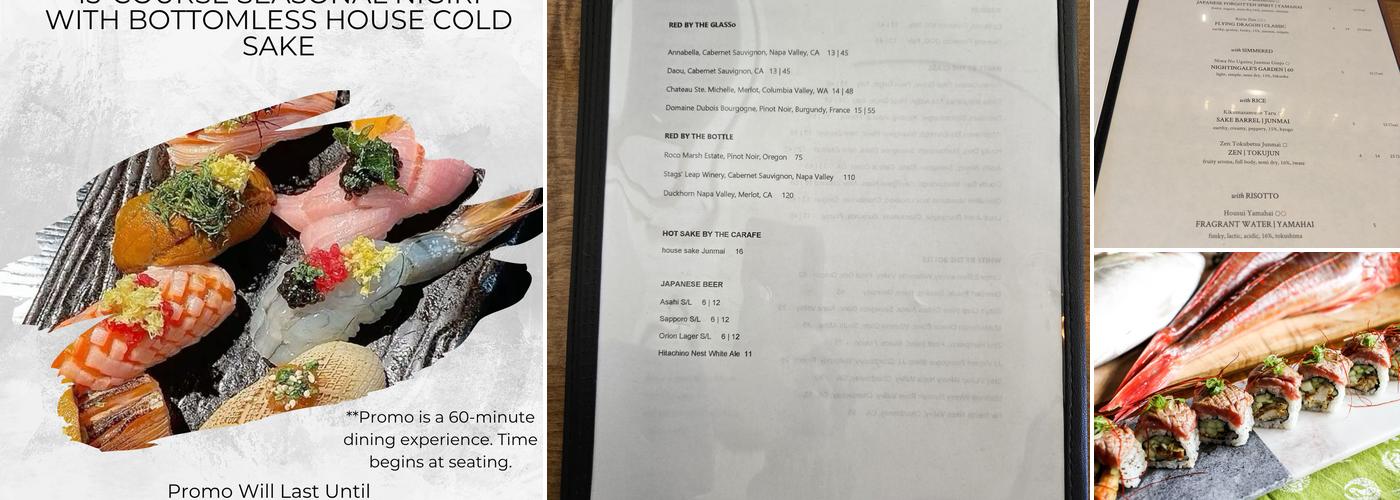 Chirori - Omakase & Sushi Menu