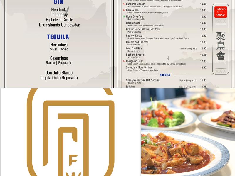 Flock to the Wok Menu