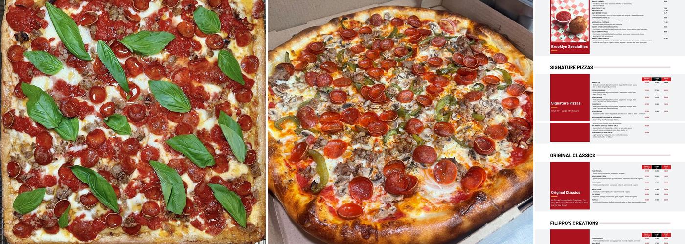 Brooklyn Original Pizzeria Menu