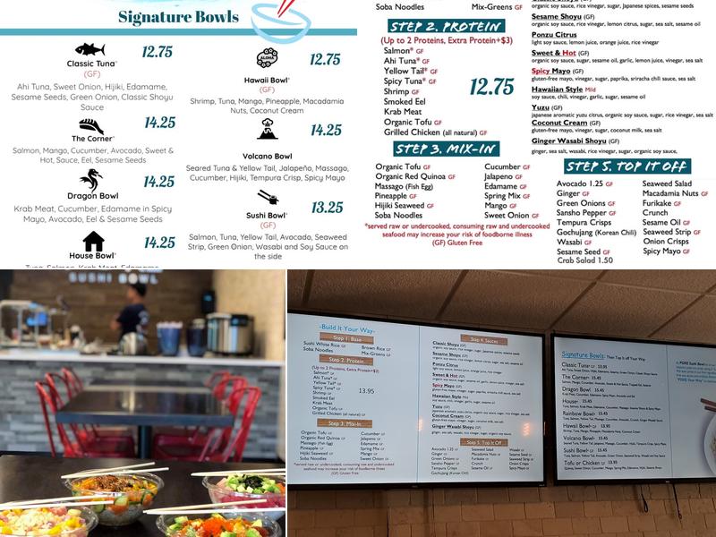 Poke Sushi Bowl Newport News Menu