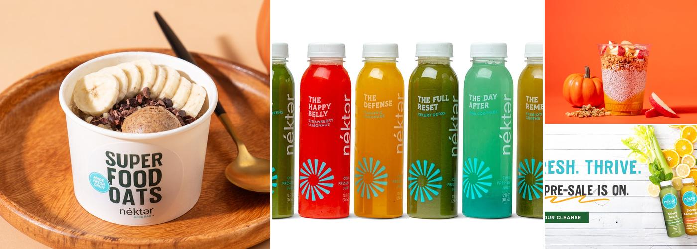 Nekter Juice Bar Menu