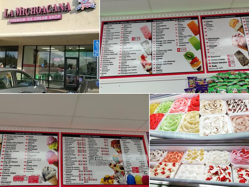 La Michoacana Premium Menu